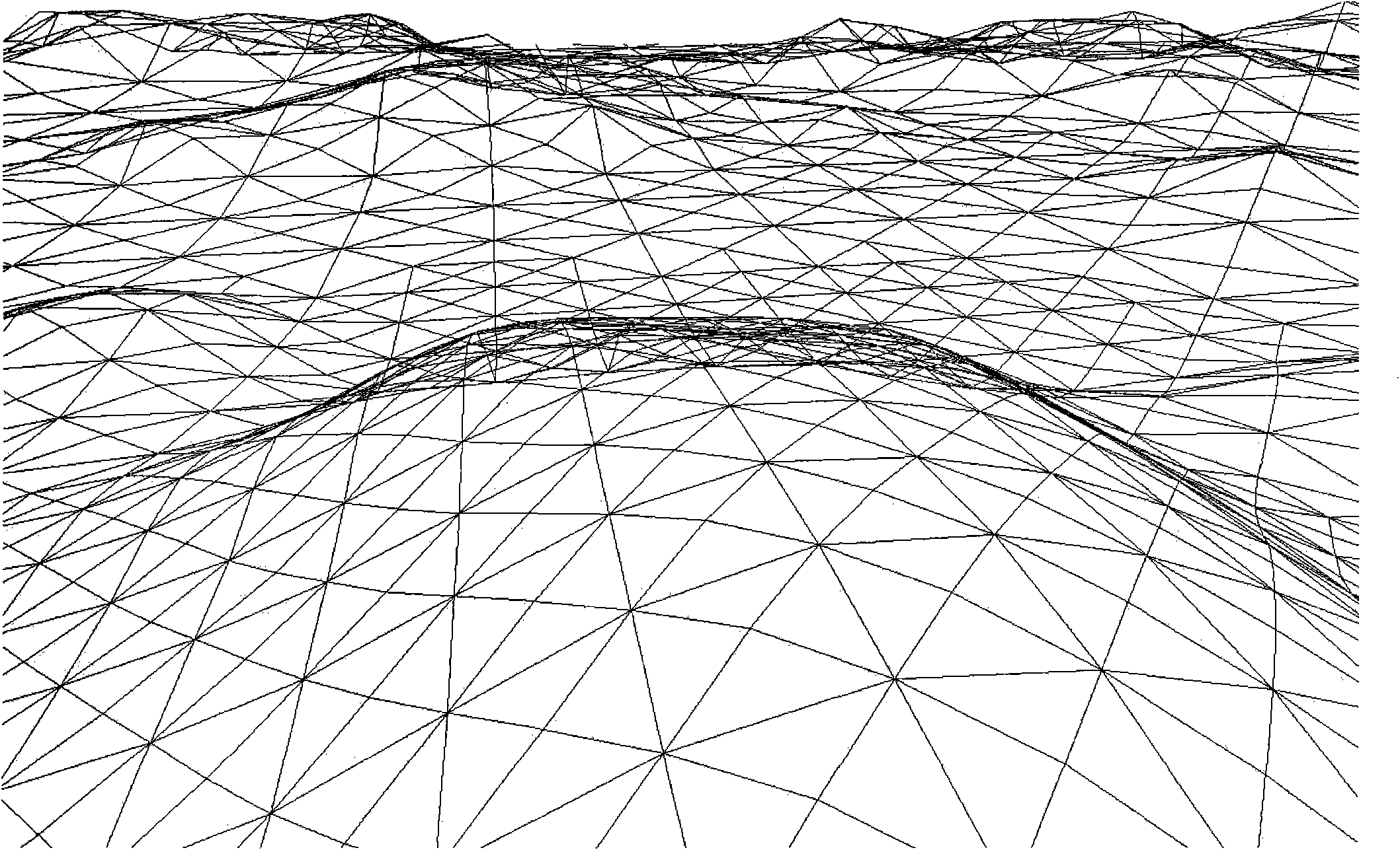 Terrain elevation value-based texture synthesis method