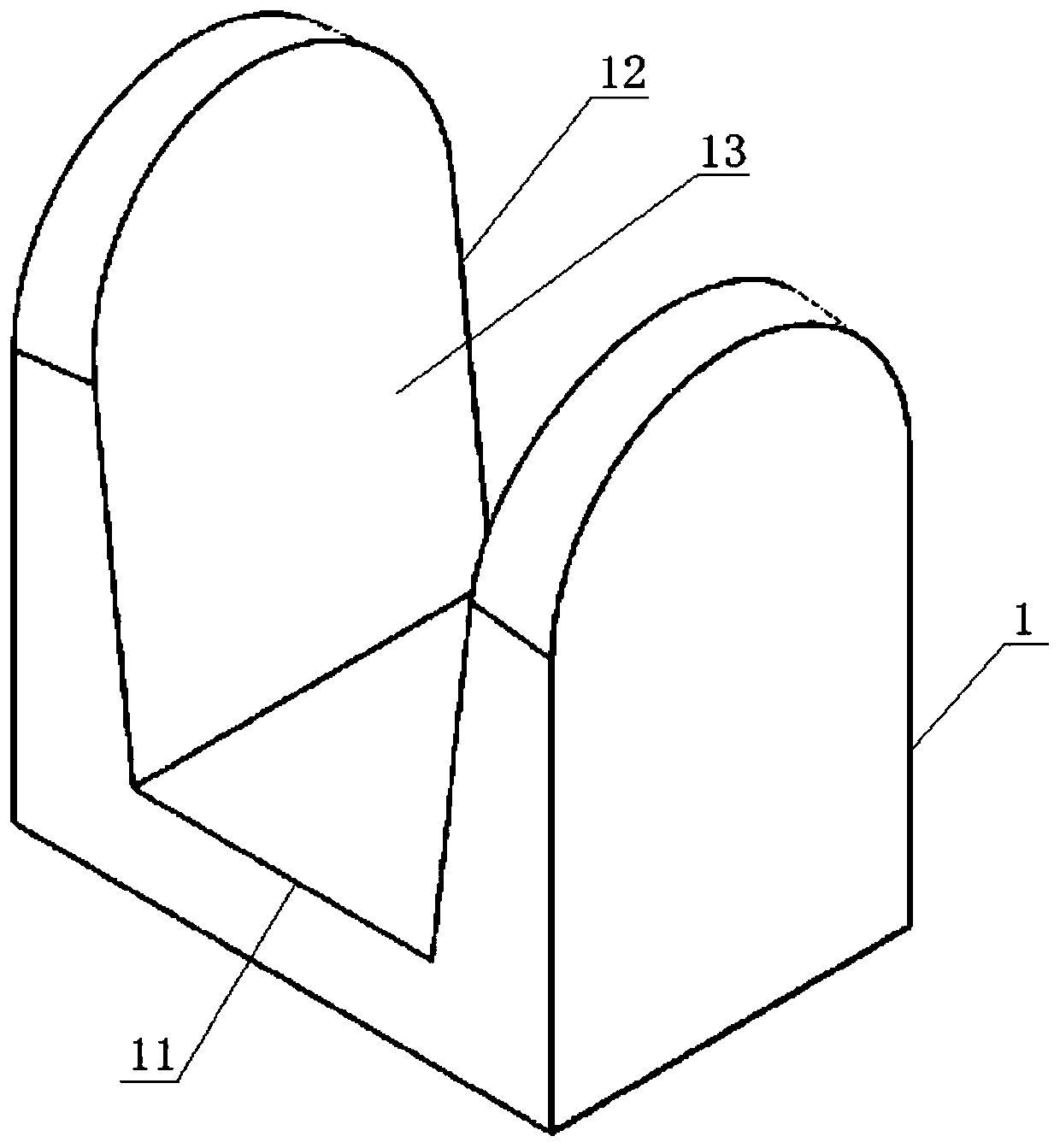 Inclined opening magnet for specialist magnetic resonance