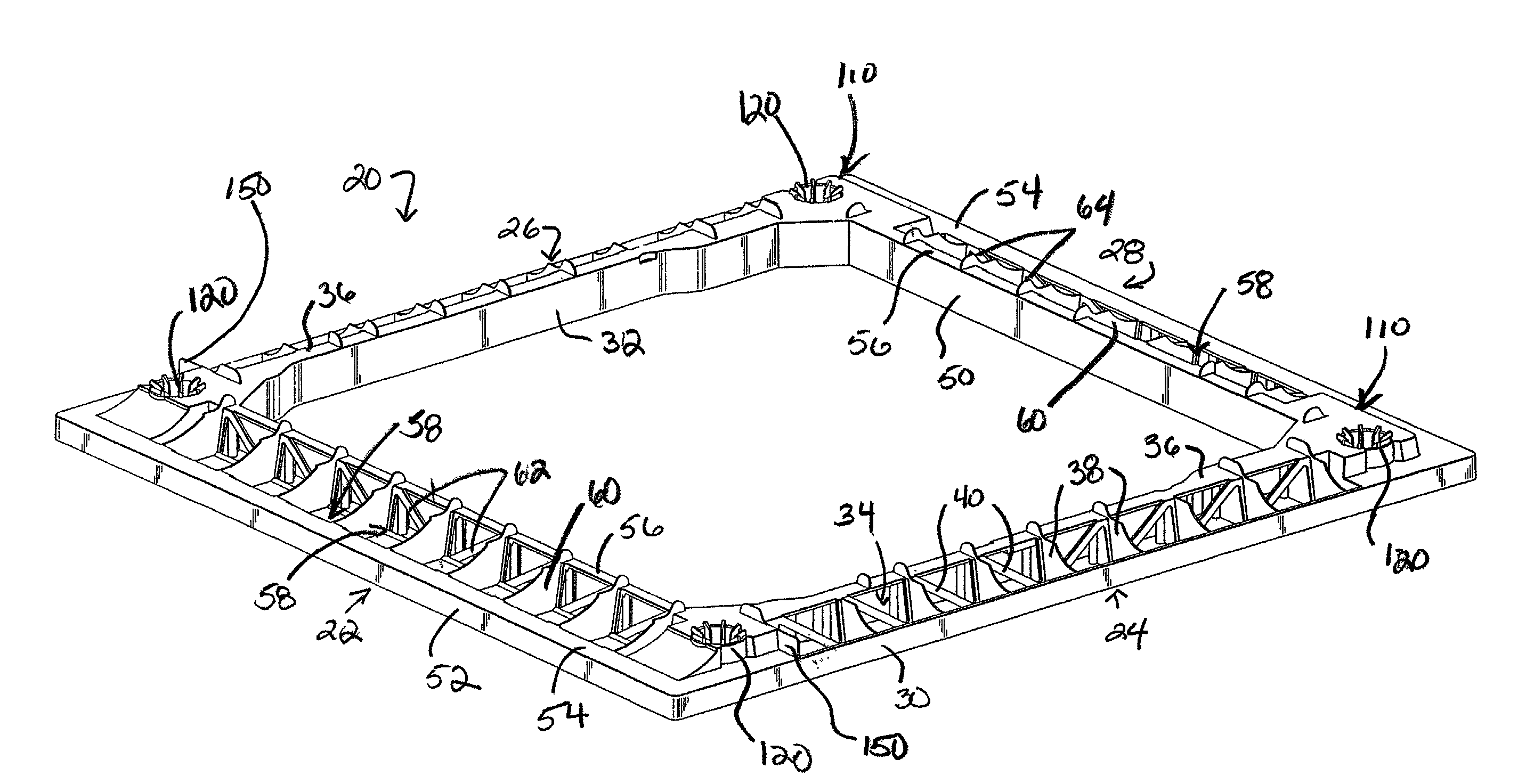 Shipping base for appliances