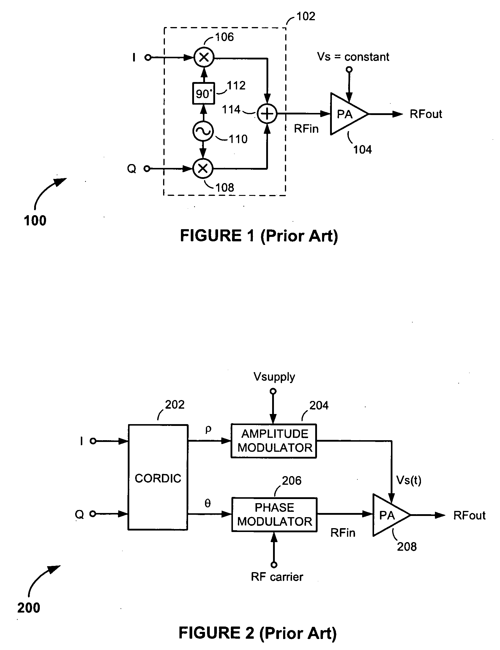 Signal decomposition methods and apparatus for multi-mode transmitters