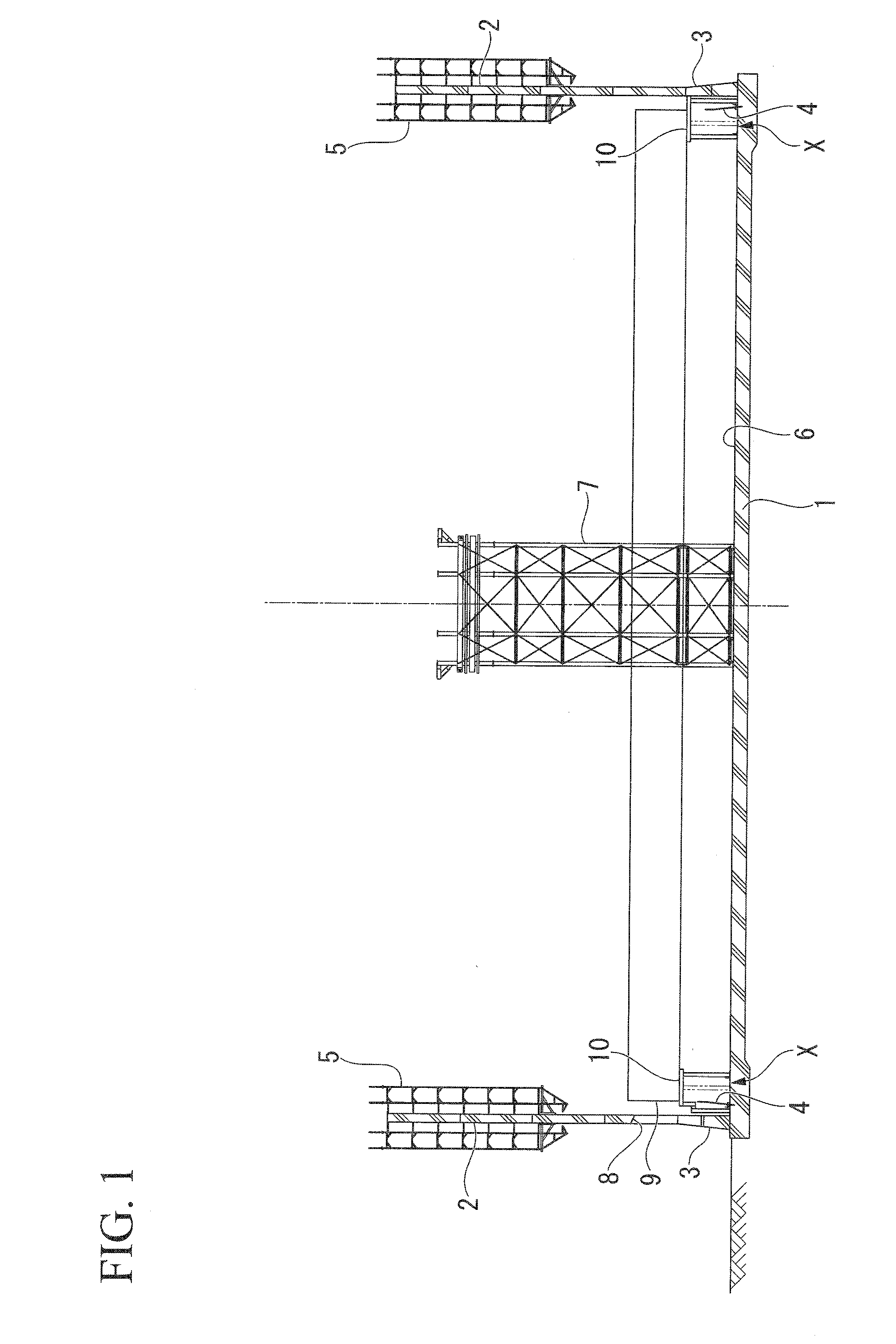 Method for constructing cylindrical tank