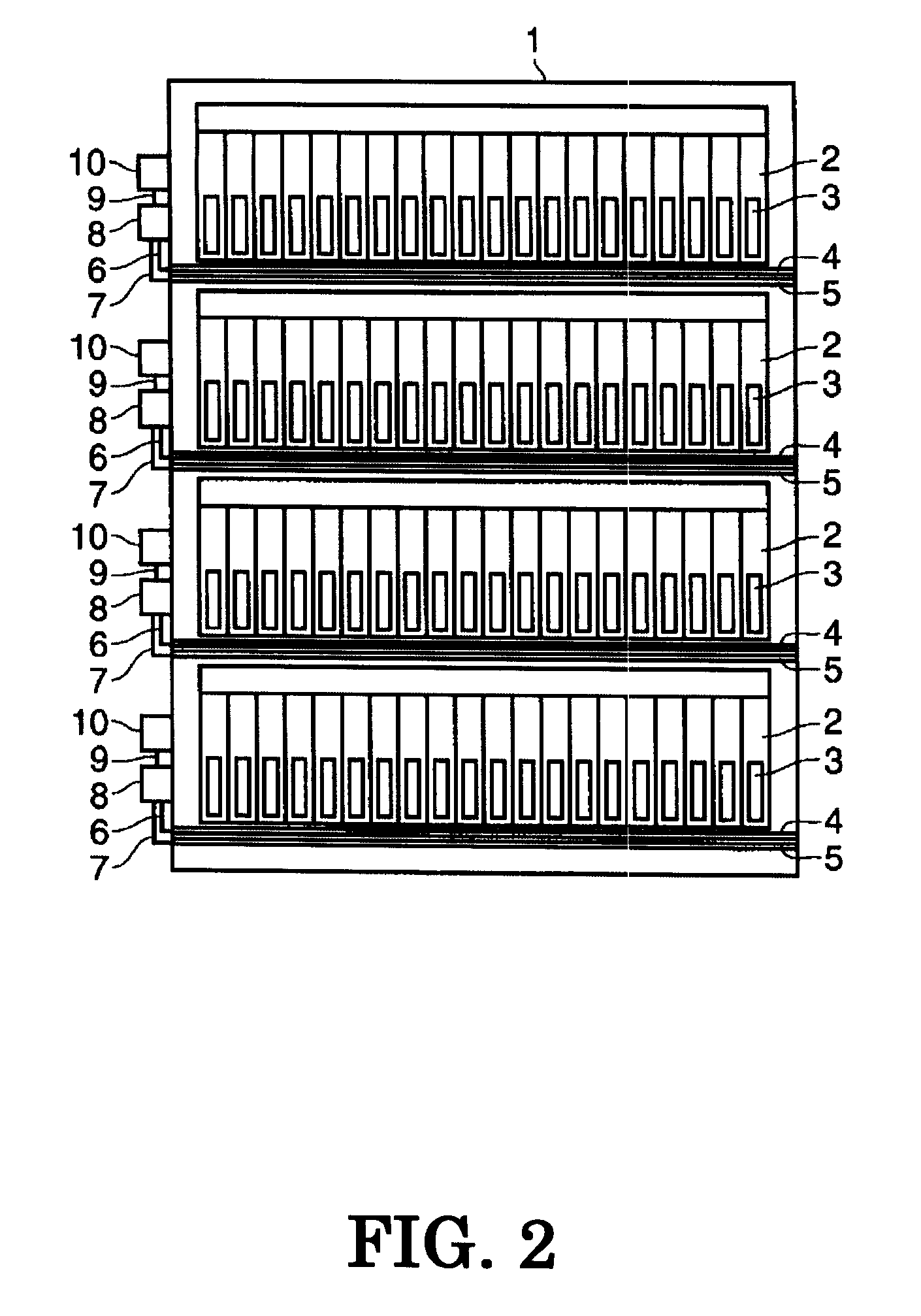 Antenna device used in radio-communications within short communication range and article container