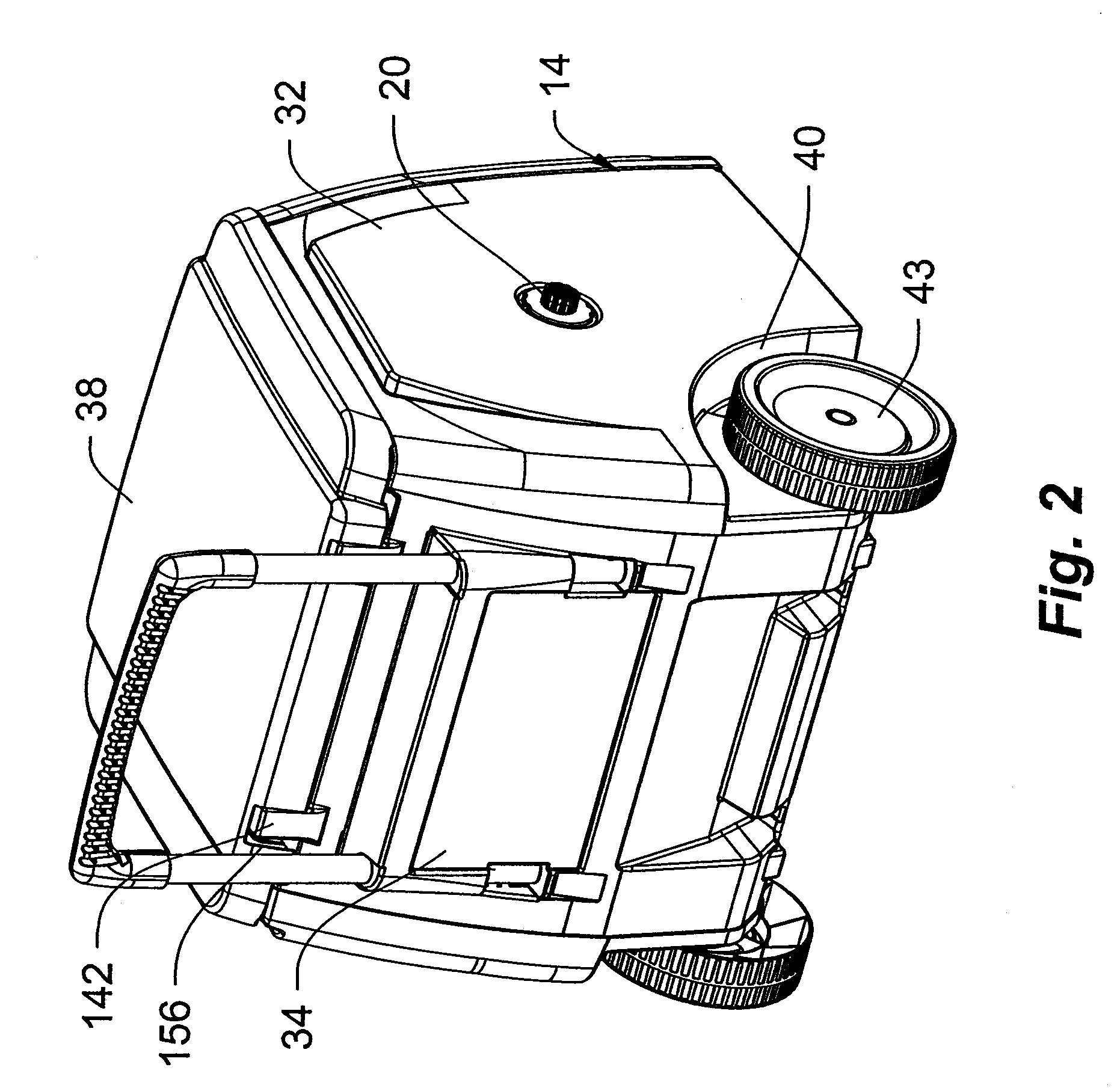 Direct current powered hose rewinding apparatus