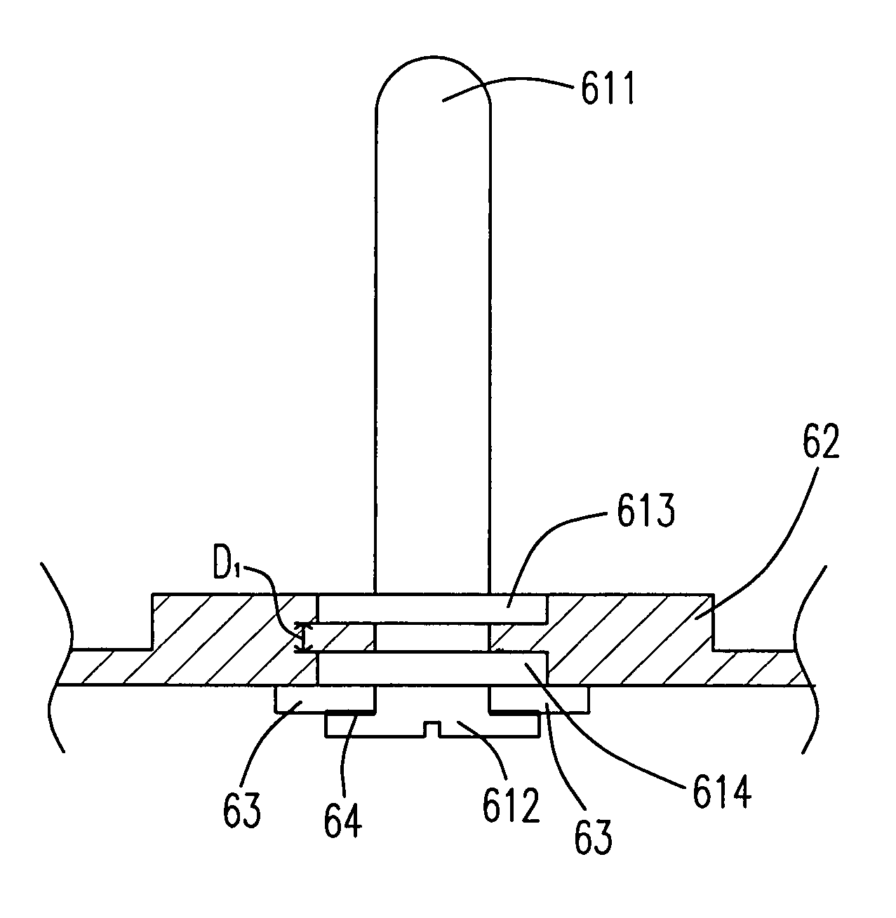 Socket structure and method for forming the same
