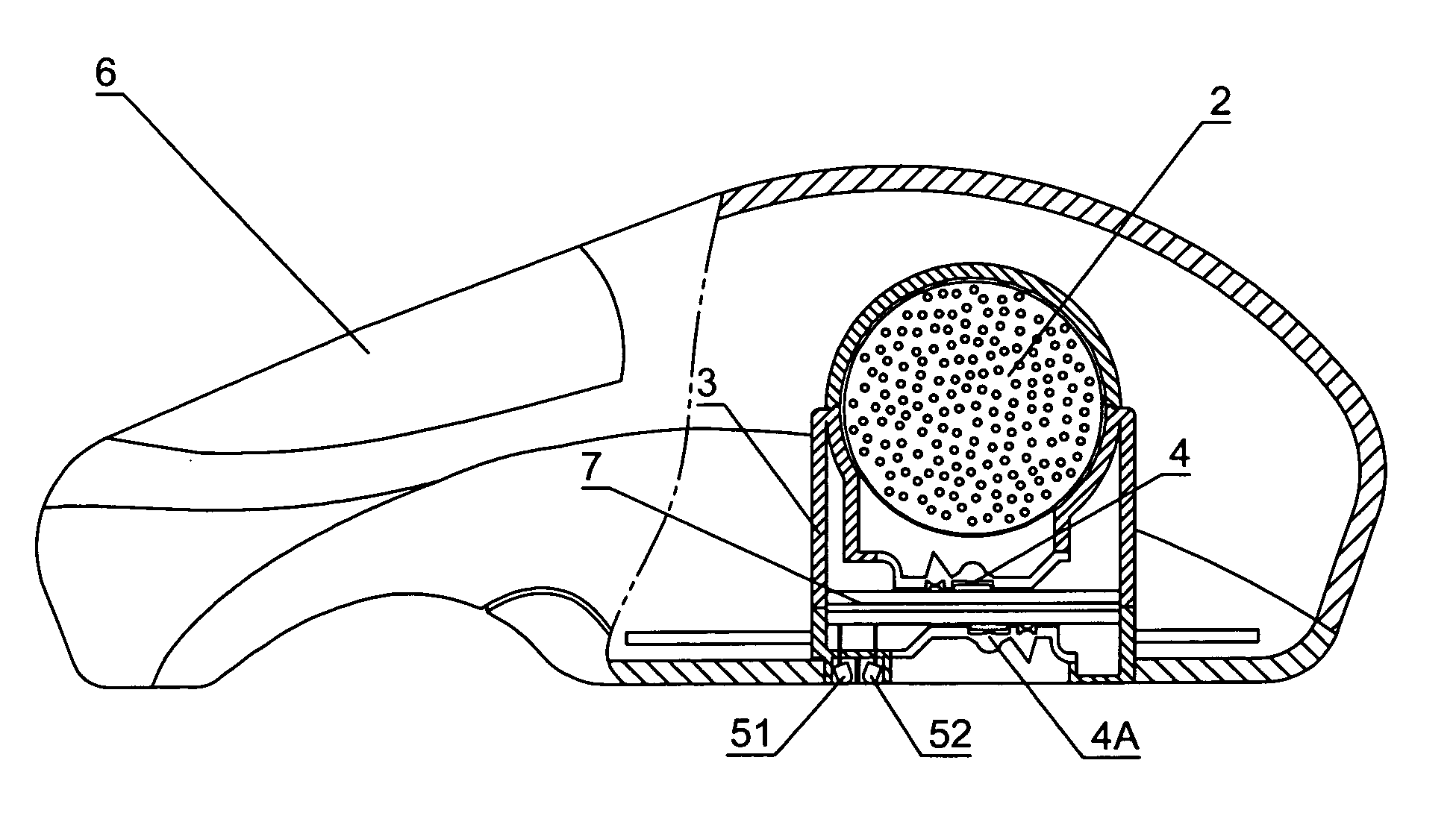 Bi-directional induction mouse component part