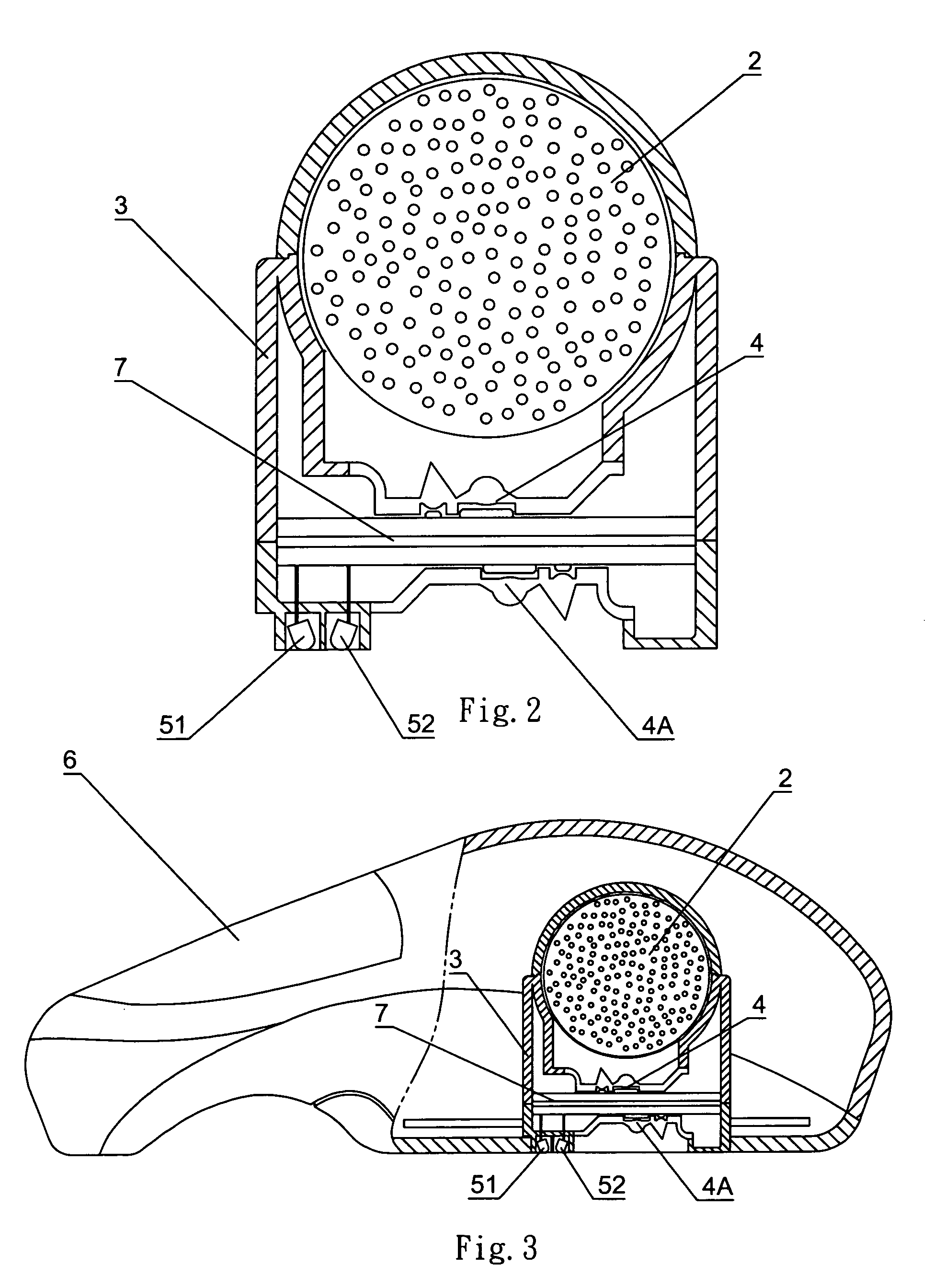 Bi-directional induction mouse component part