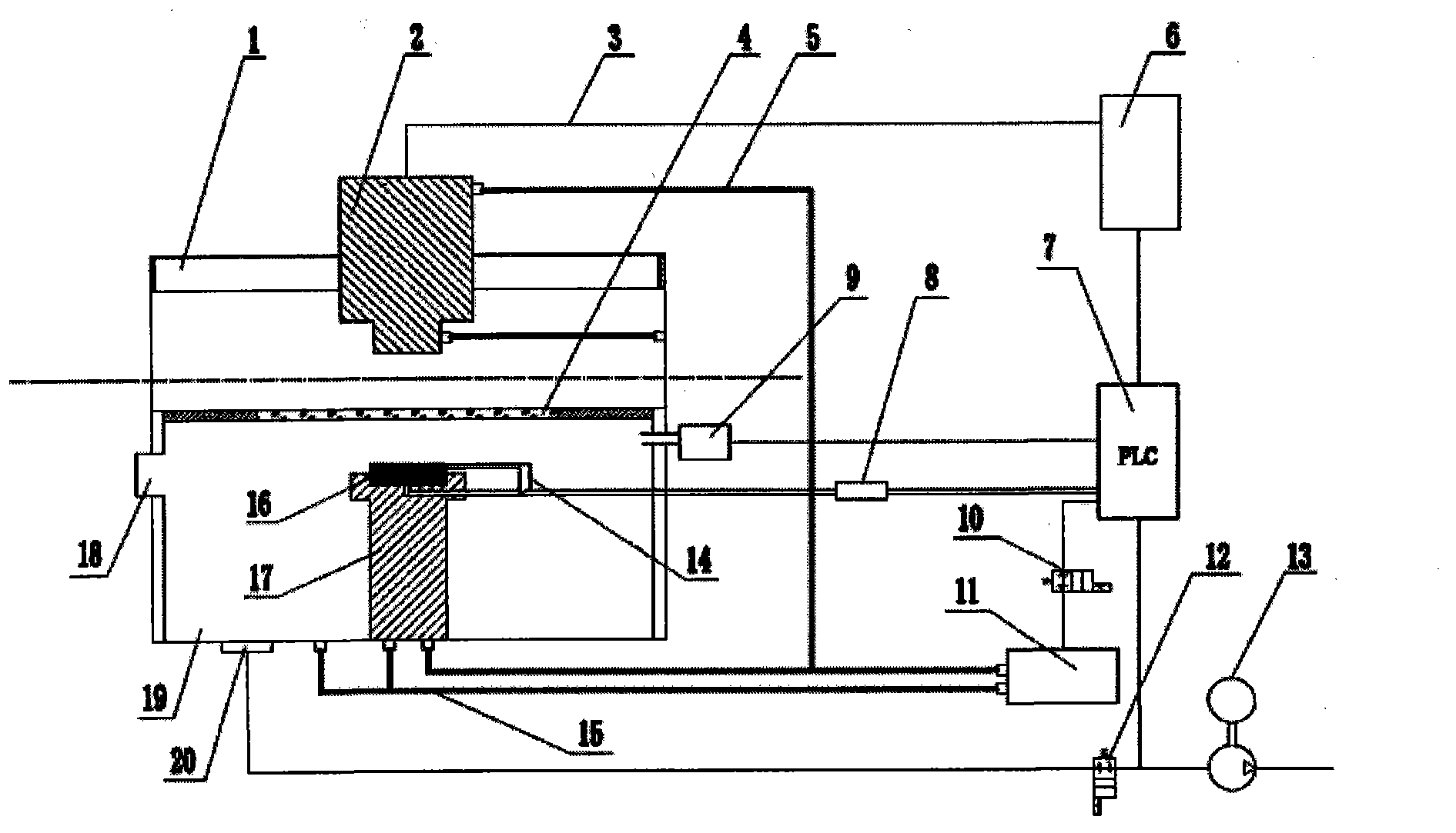 High-power non-contact type rapid laser heating device