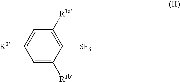 Substituted phenylsulfur trifluoride and other like fluorinating agents