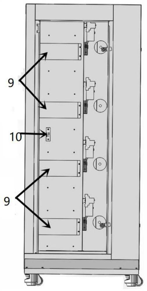 A kind of battery intelligent charging and power changing platform