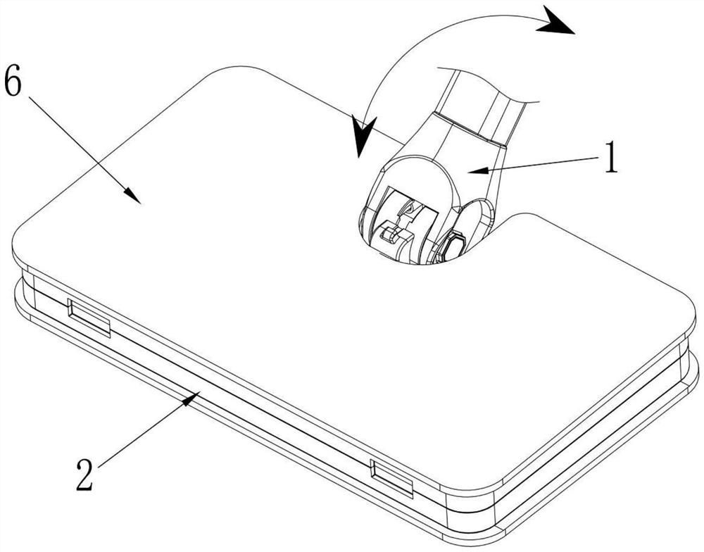 Double-sided steam cleaning mop