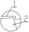 High-efficiency meridian-accelerated axial flow fan with casing