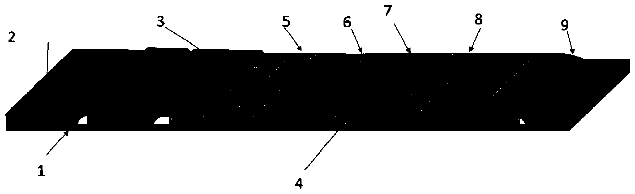 Method for preparing fluorescently-encoded microsphere test strip for simultaneous detection of multiple staphylococcal enterotoxins