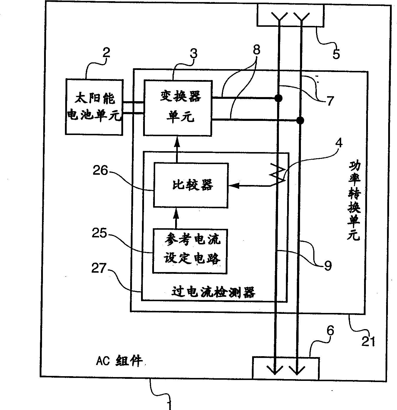 Solar cell assembly and electric generating device