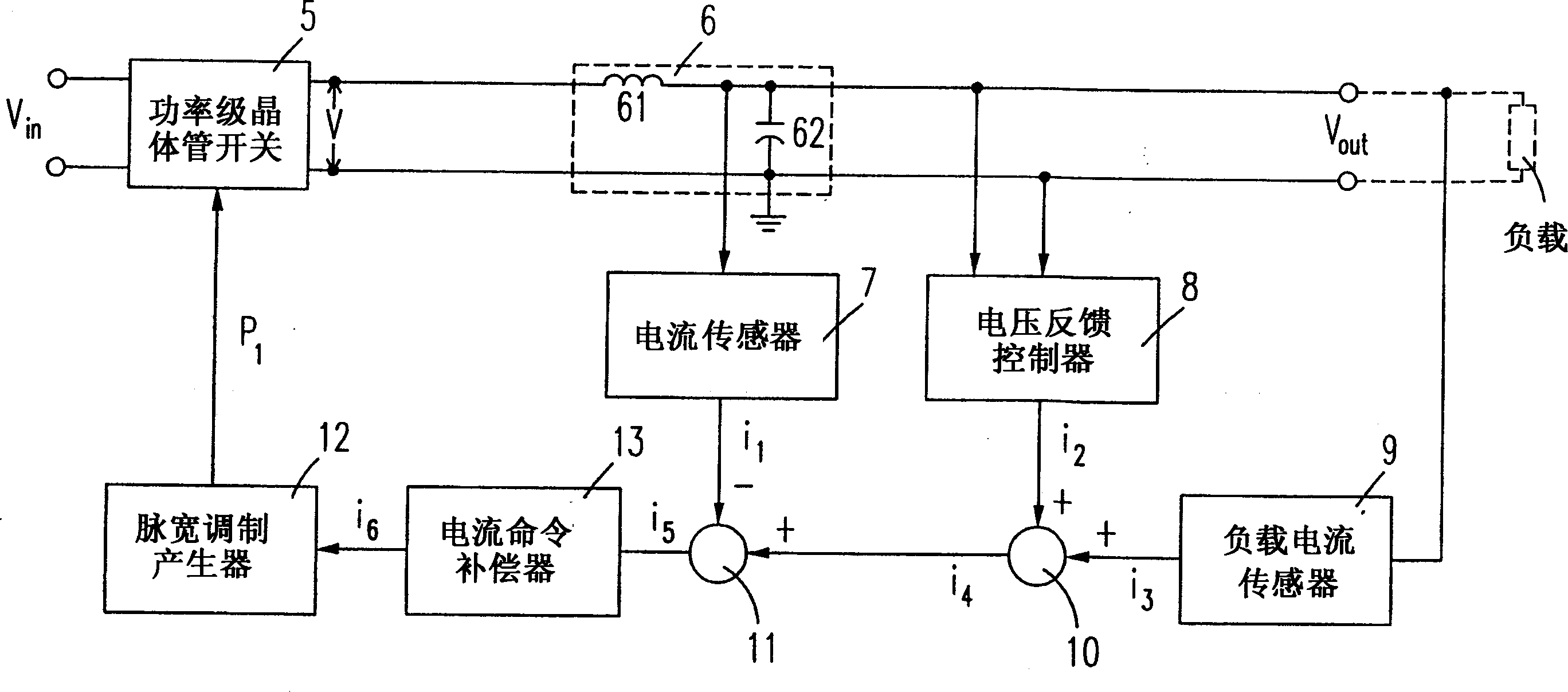 DC-to-AC voltage conversion circuit and its control method