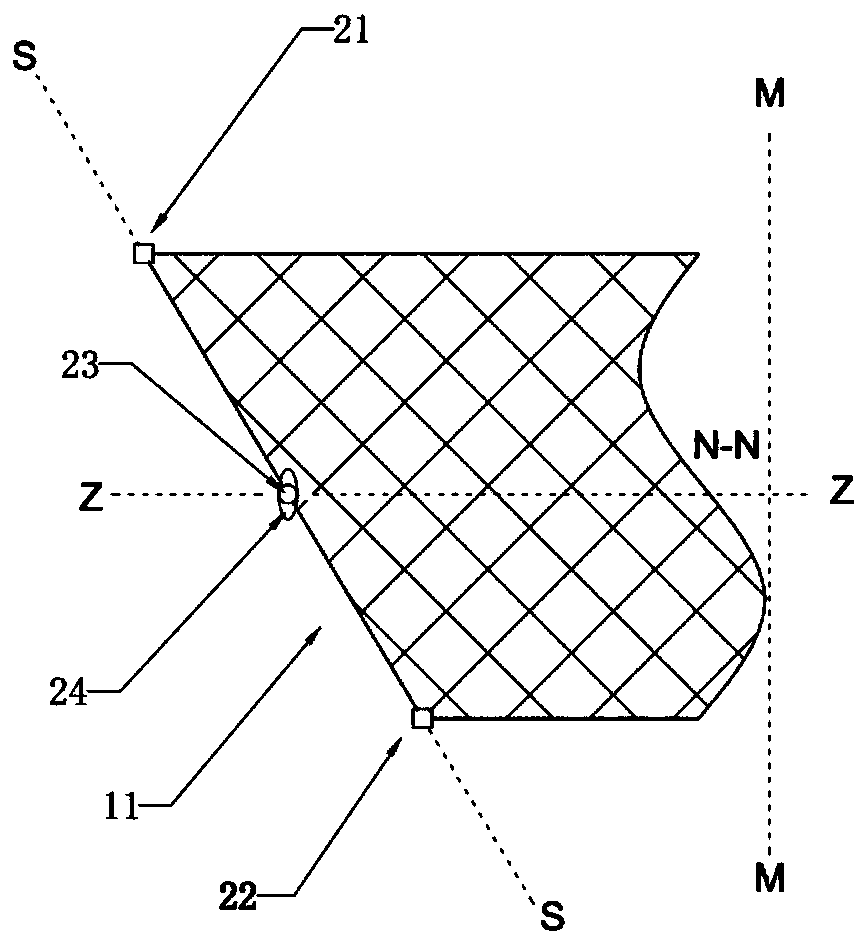 Bracket with oblique marker and its application, system and method for adjusting oblique direction of bracket thereof