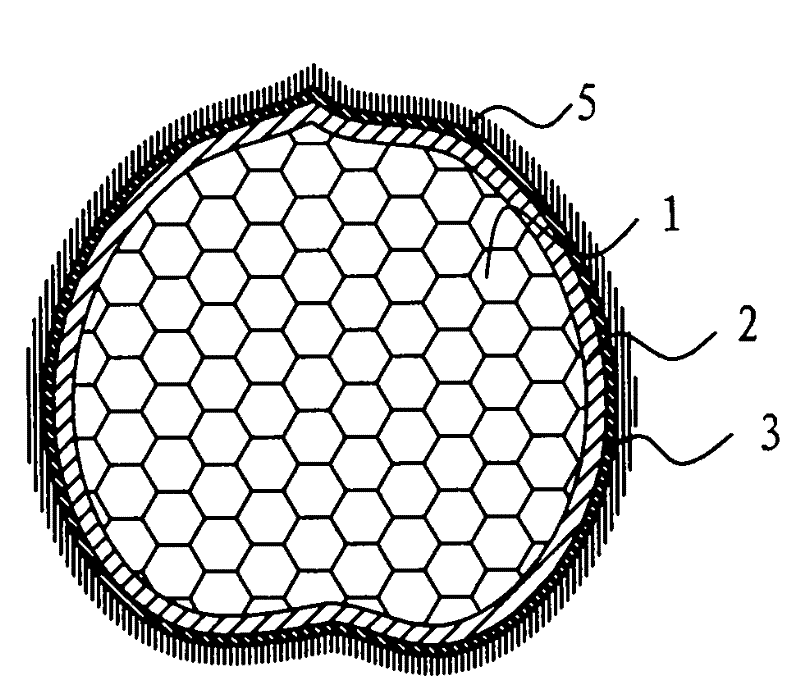 Artificial melon and fruit and method for producing the same