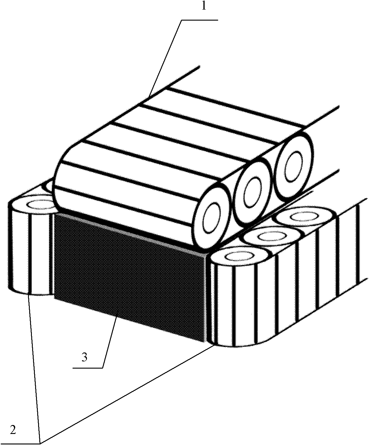 Device and method for flaw detection of small crawler-type rails based on three-way ultrasonic diffraction