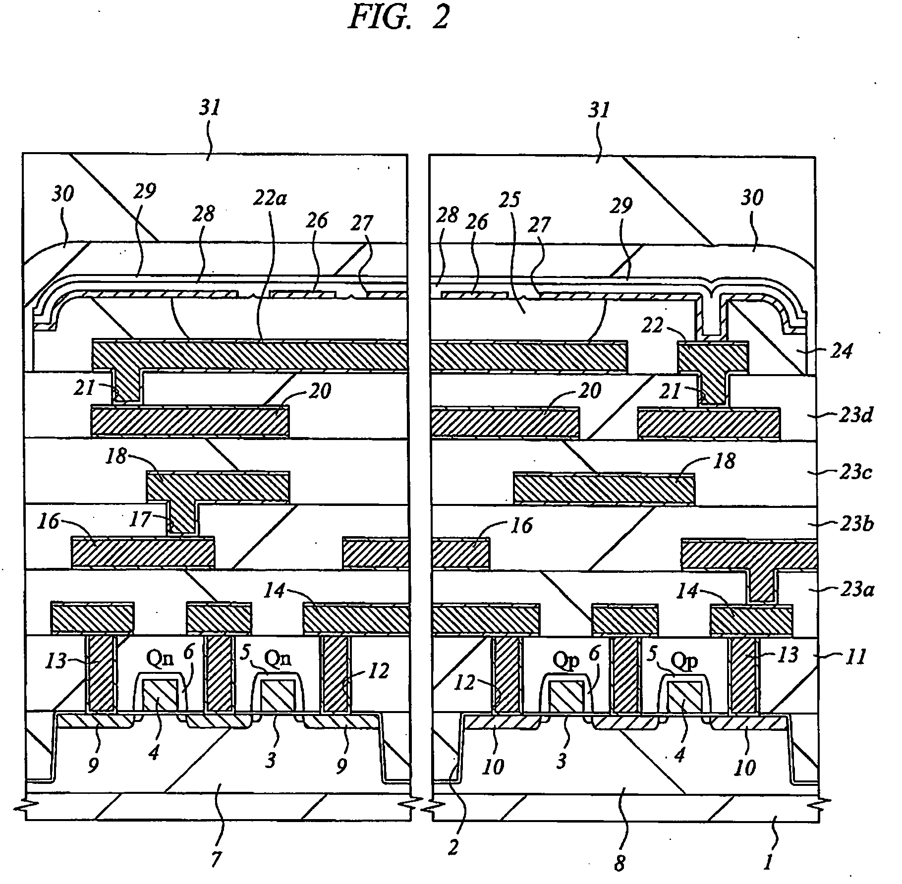 Semiconductor device embedded with pressure sensor and manufacturing method thereof
