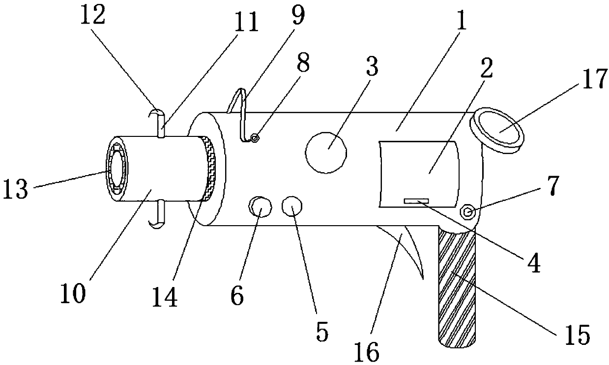 Protection net mounting tool convenient to assemble and disassemble