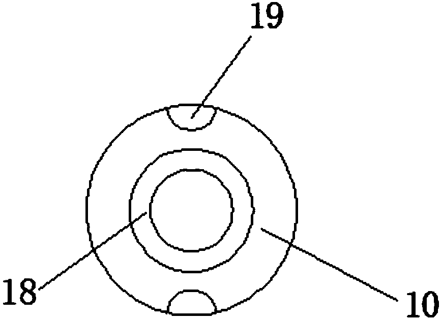 Protection net mounting tool convenient to assemble and disassemble