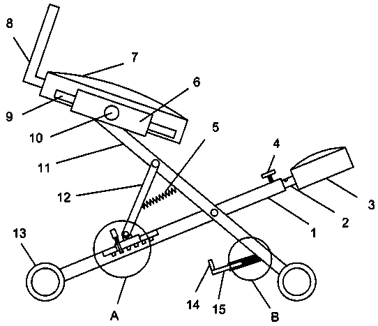 Adjustable kneeling type seat