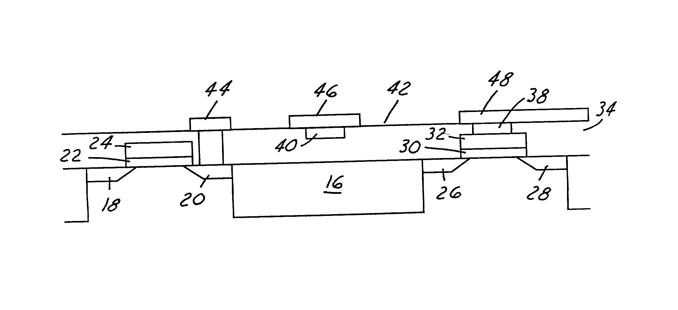 Semiconductor device incorporating elements formed of refractory metal-silicon-nitrogen and method for fabrication