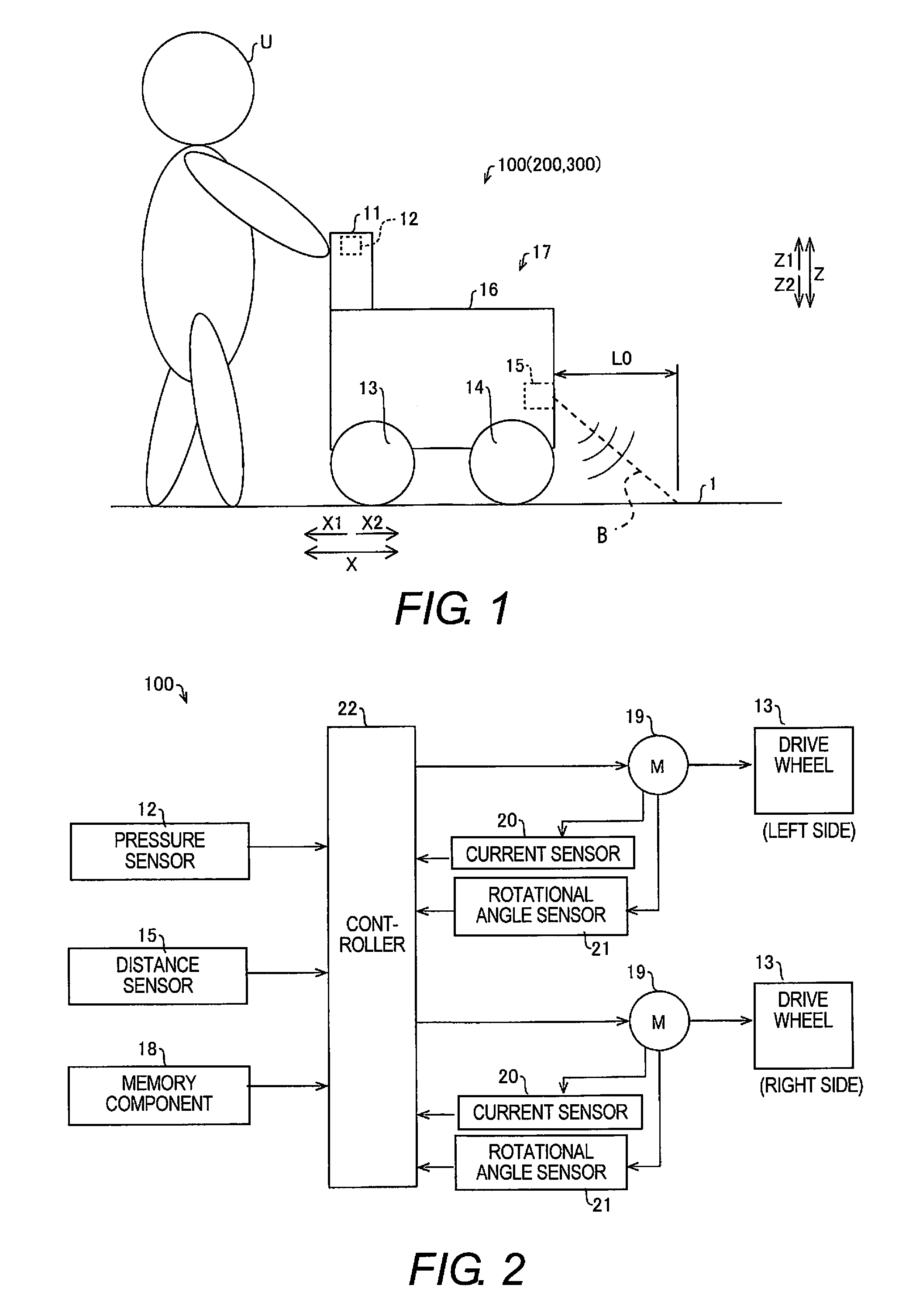 Walking assistance moving vehicle