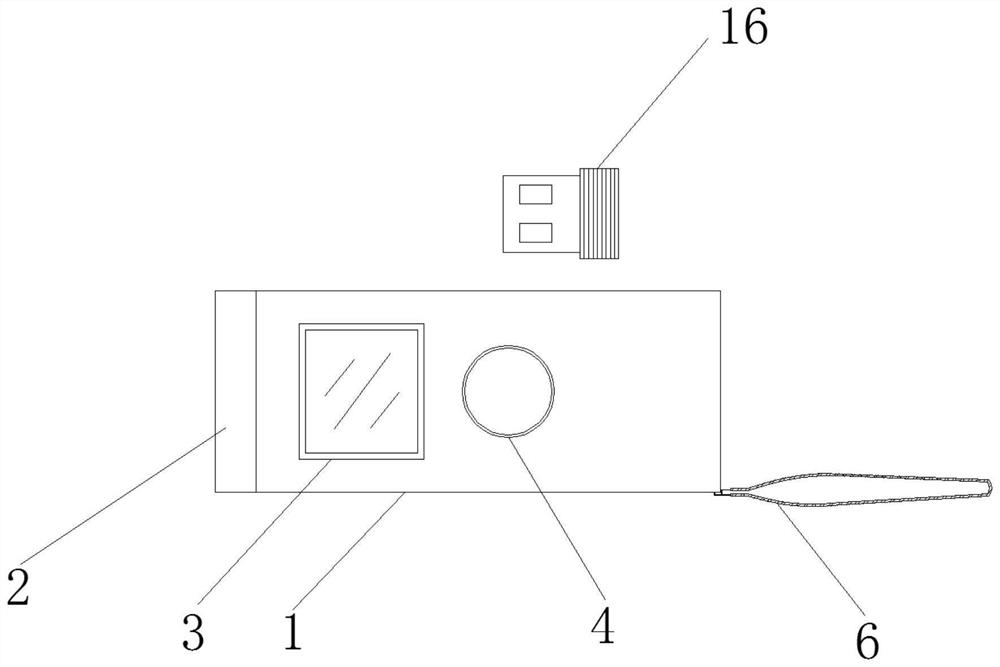 Portable bar code scanning device