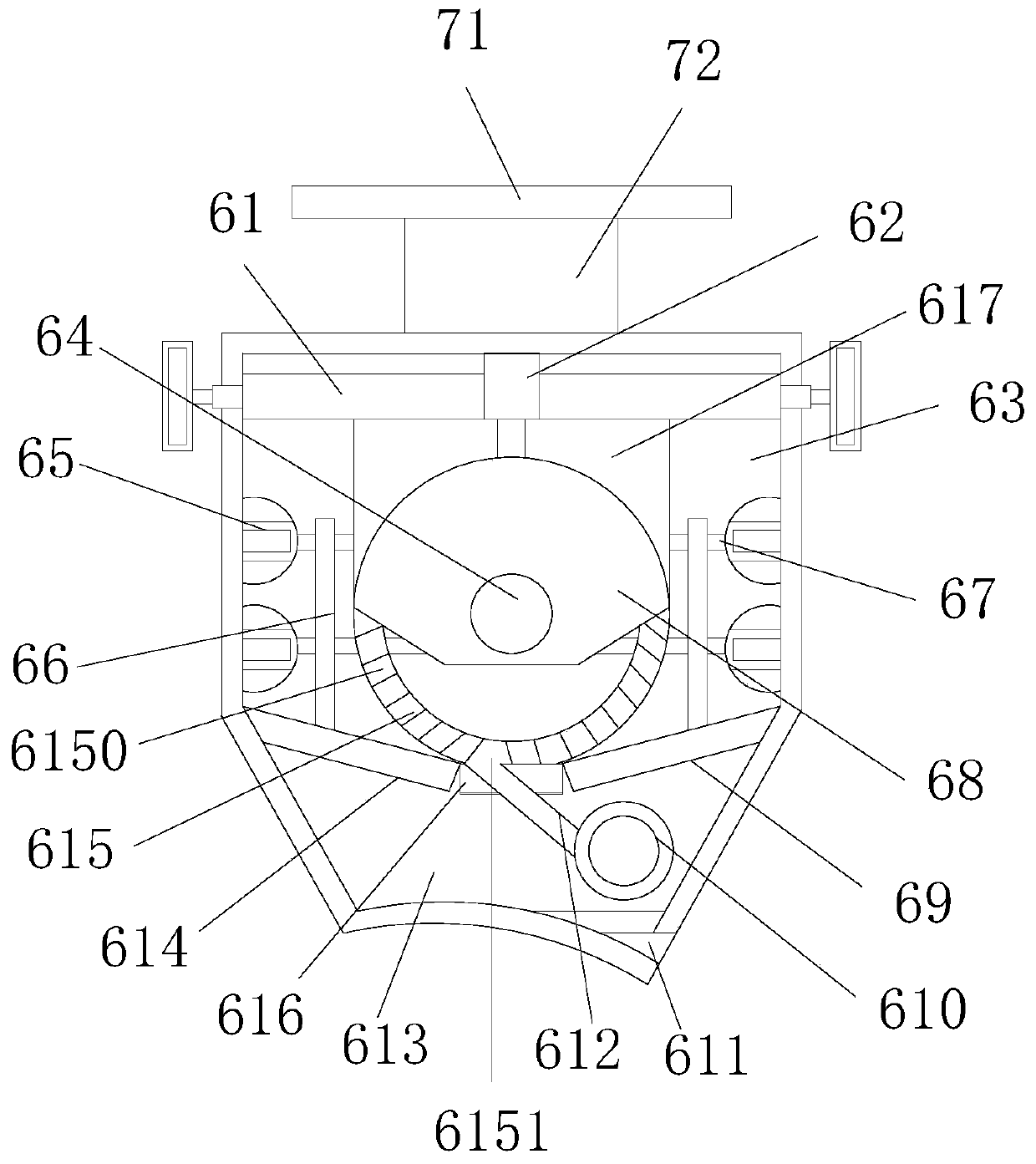 An impeller feeder