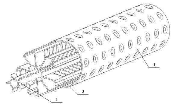Multidirectional corrugated inner finned tube