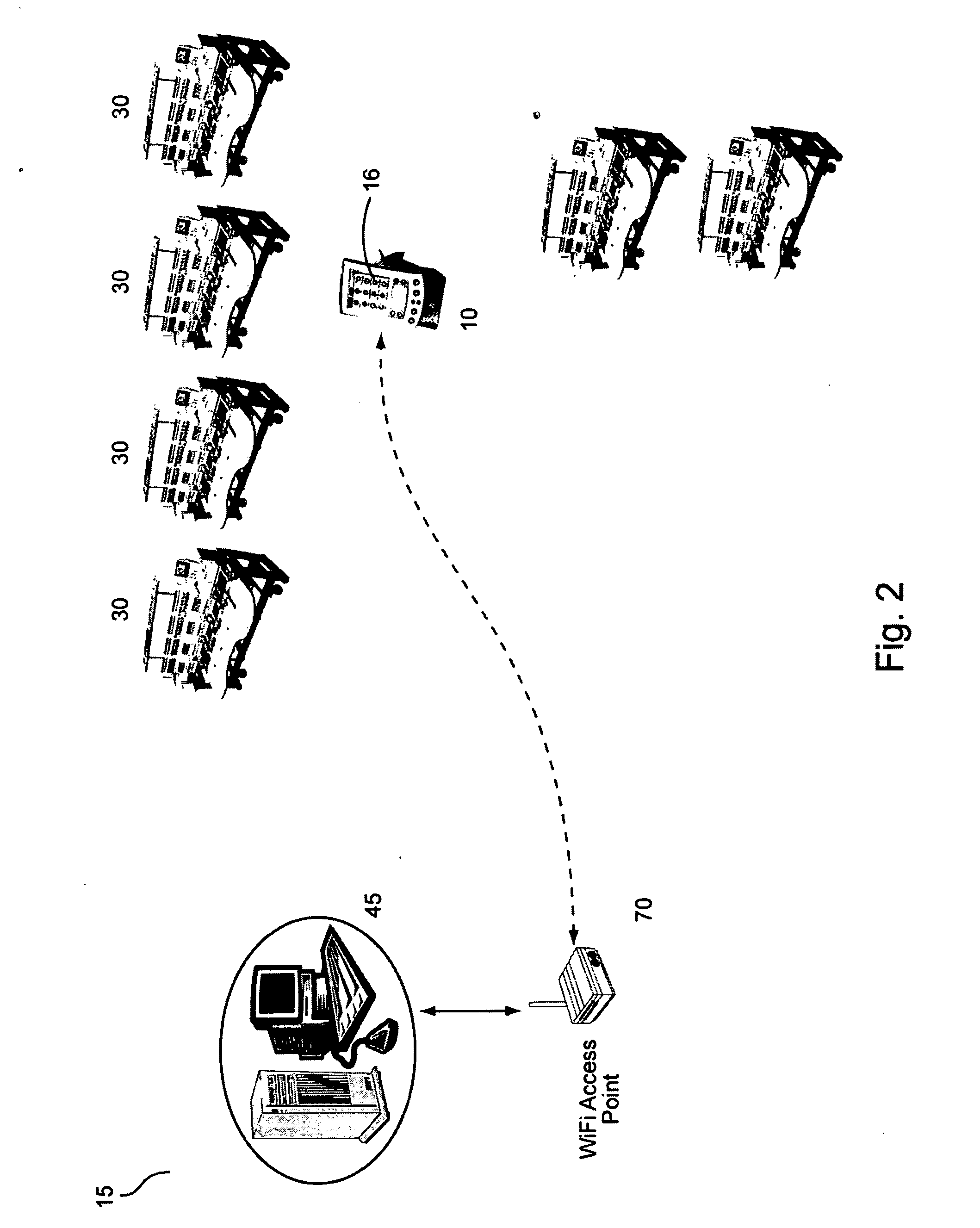 Embroidery network control system and method