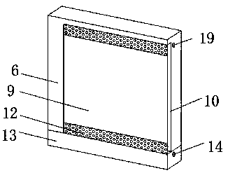 Building wall structure capable of being cooled for fabricated building