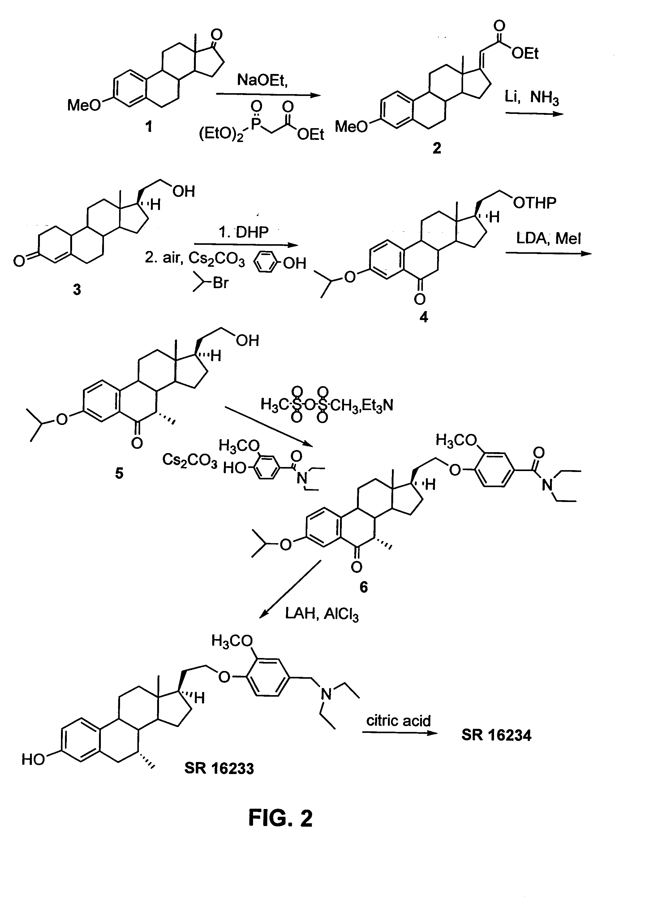 Synthesis of anti-estrogenic and other therapeutic steroids from 21-hydroxy-19-norpregna-4-en-3-one