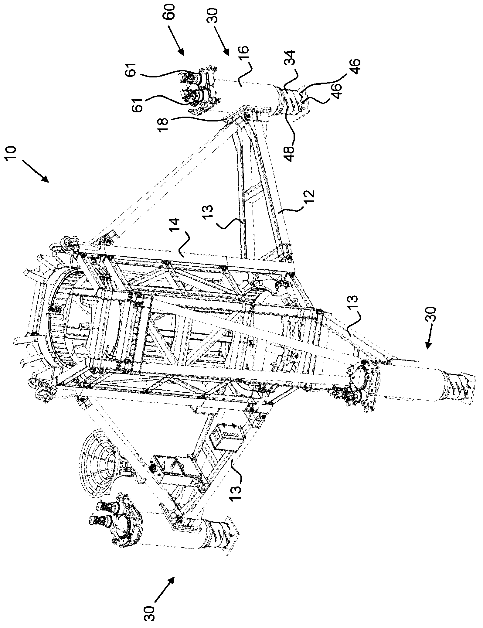 Underwater work assembly and method for anchoring the same