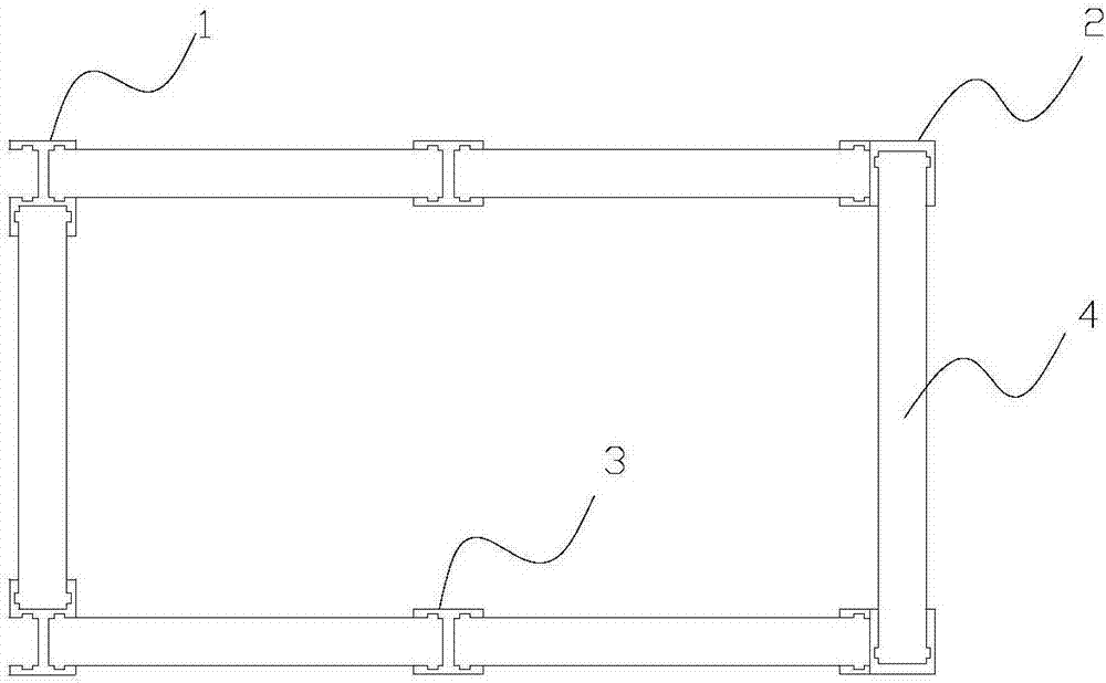 Divider for greenhouse seedling culture