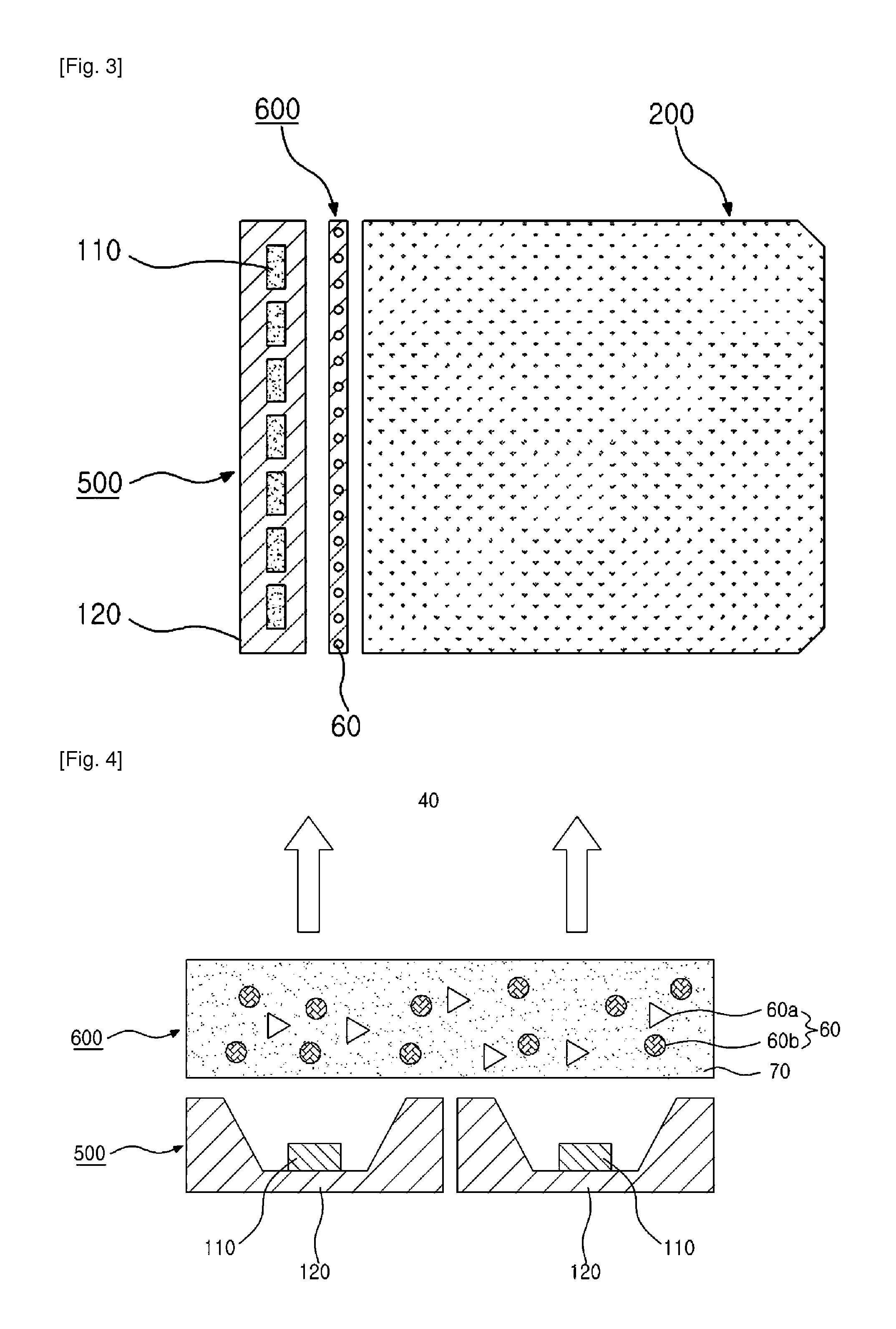 Member for backlight unit using quantum dots and method of manufacturing the same