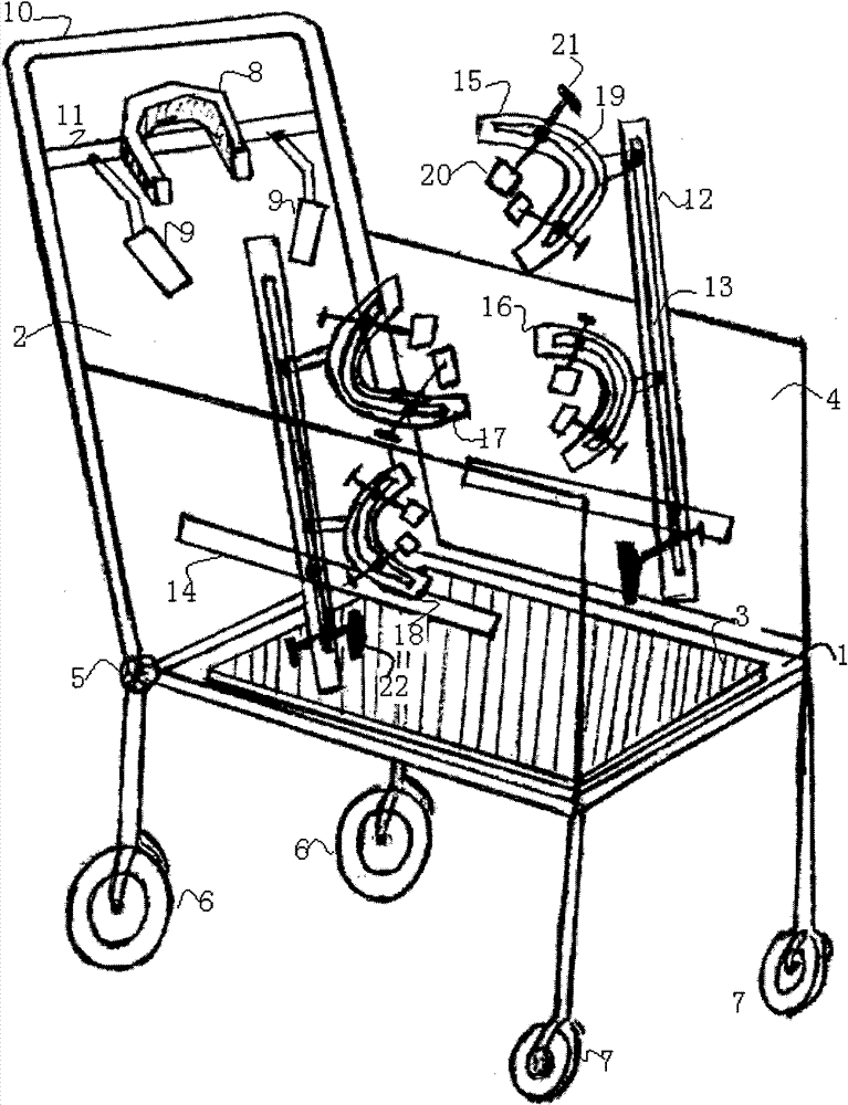 Measuring system for sitting-posture spine correction of cerebral palsy patients