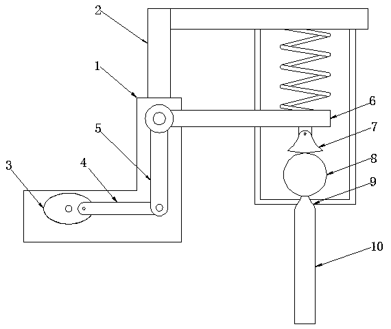 Simultaneous sampling device of multiple water layers for water body pollution detection