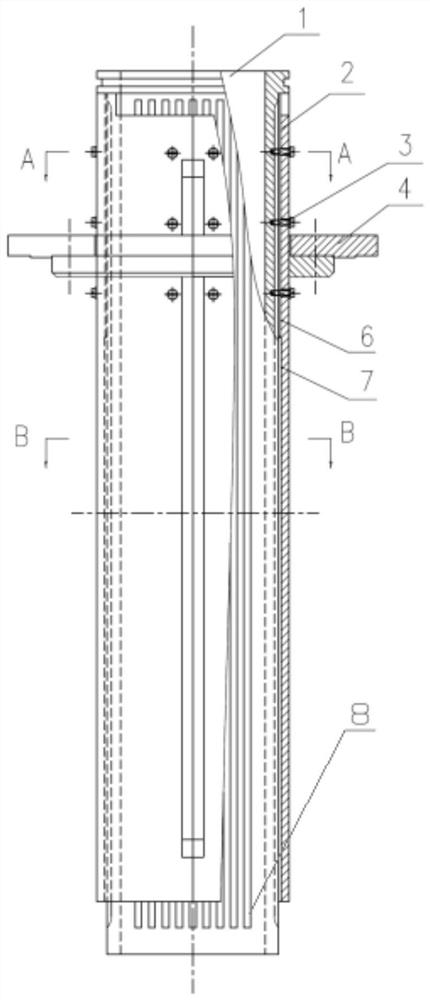 Crystallizer for continuous casting