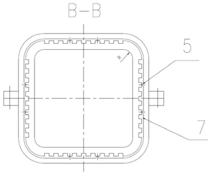 Crystallizer for continuous casting