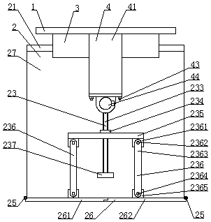 Separable brewing material dumping device capable of discharging at bottom
