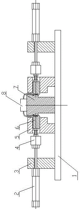 Pin shaping device of electronic device
