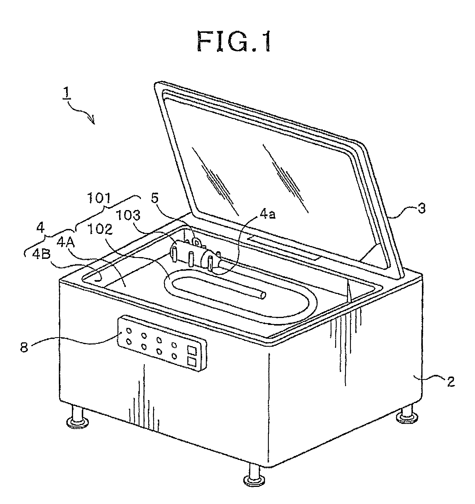 Endoscope washer disinfector equipped with nozzle connectable to endoscopic channels automatically