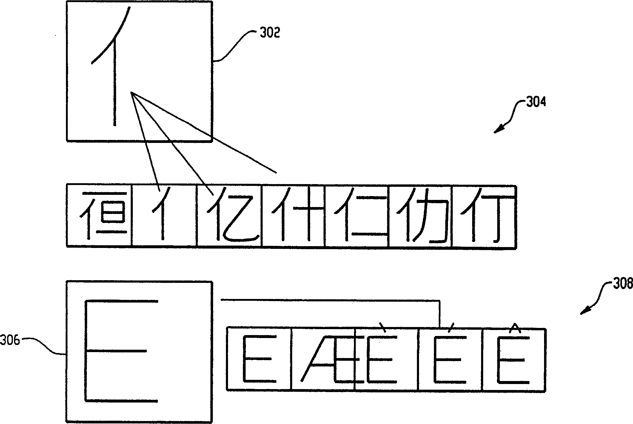 Scalable stroke font system and method