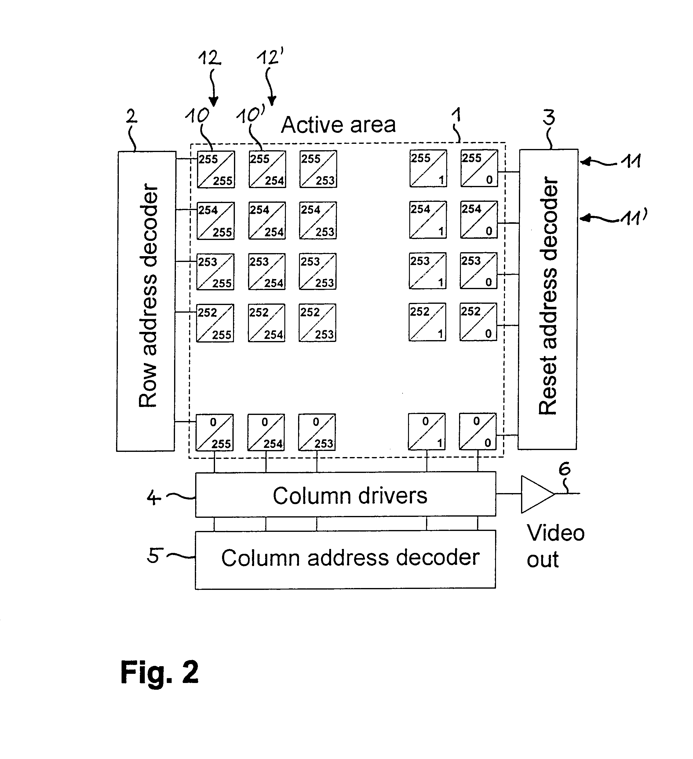 Method and device for forming an image