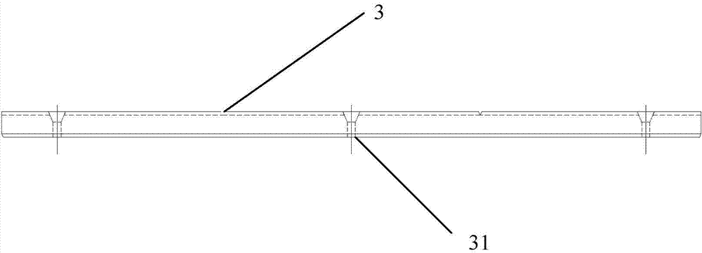 Sliding plate installation positioning device and jacking-pushing system for large-scale component