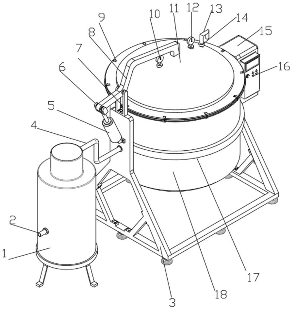 Whole oat milk preparation method and device