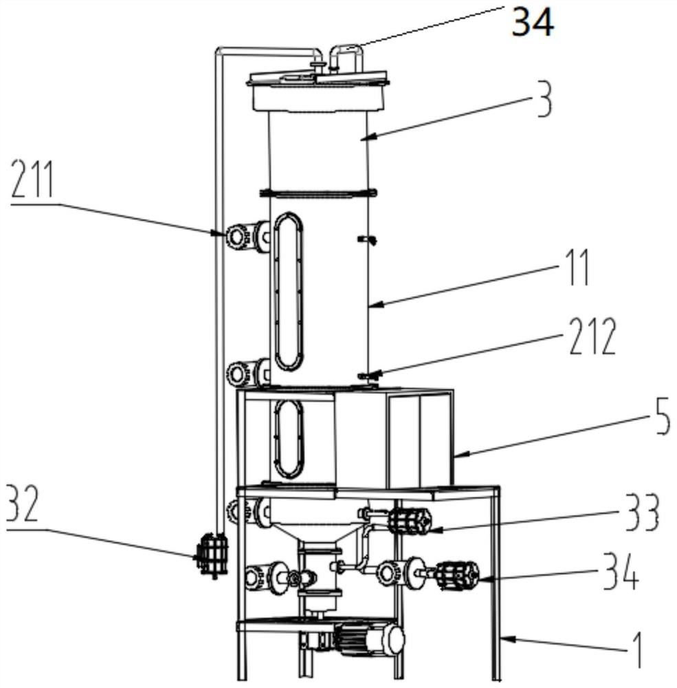 Intelligent all-tailing sand thickener device and system