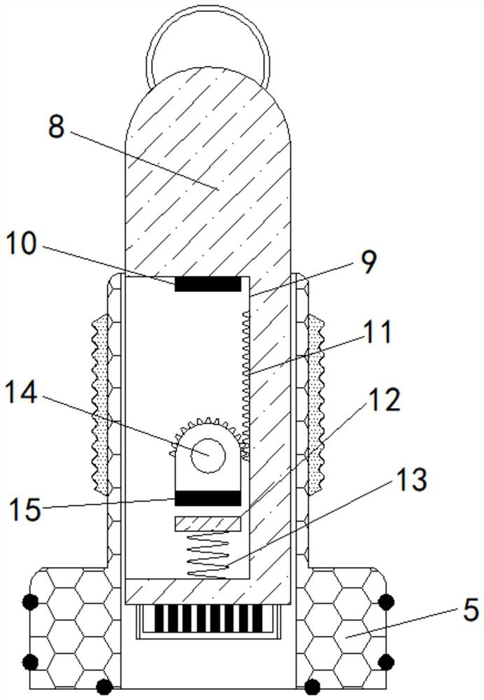 Data storage device capable of of avoiding loosening of connecting port after multiple times of plugging and unplugging