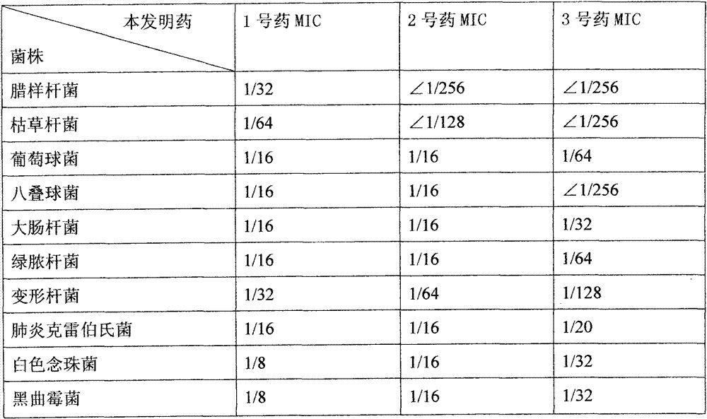 Antibacterial Chinese herbal medicine liquid for spray-coating wounds